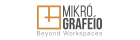Mikro Grafeio logo - flexible workspace and coworking solutions provider offering sustainable office infrastructure.