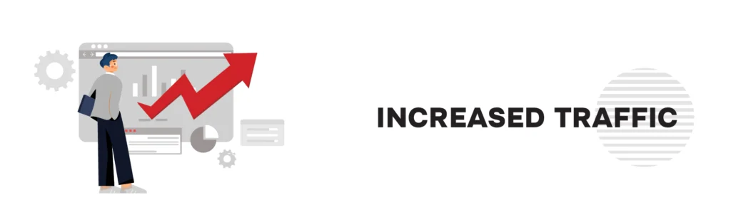 The image of increased traffic