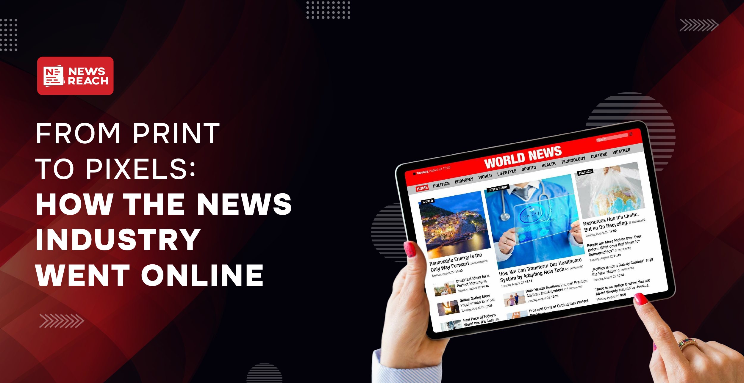 From Print to Pixels: How the News Industry Went Online