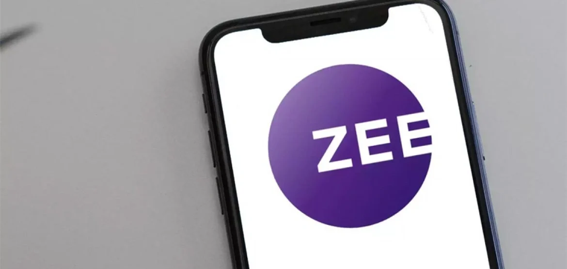 The logo of ZEE media corporations